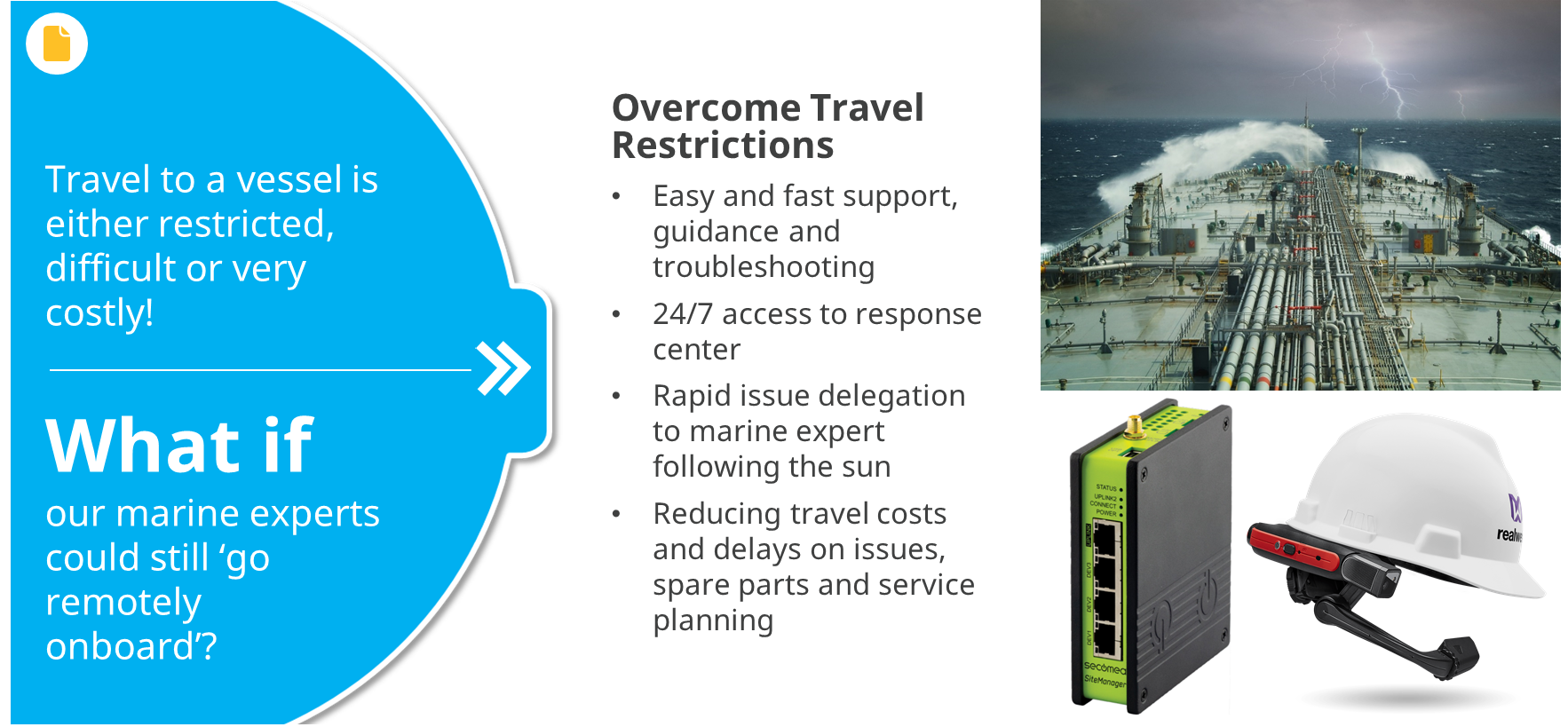Remote Access to Any Ship, Any Where, Any Time