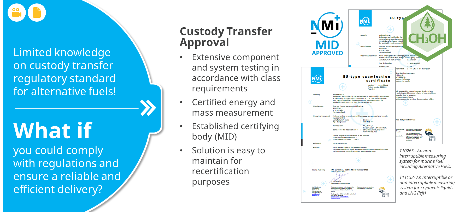 Custody Transfer Approval